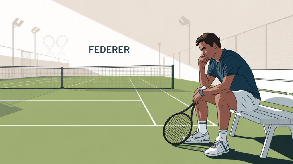 La carrière de Roger Federer est remise en cause après sa blessure