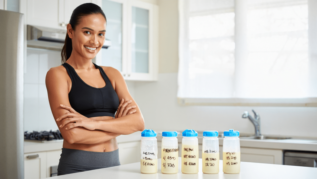 Sport et allaitement : effets sur la qualité et la quantité du lait maternel