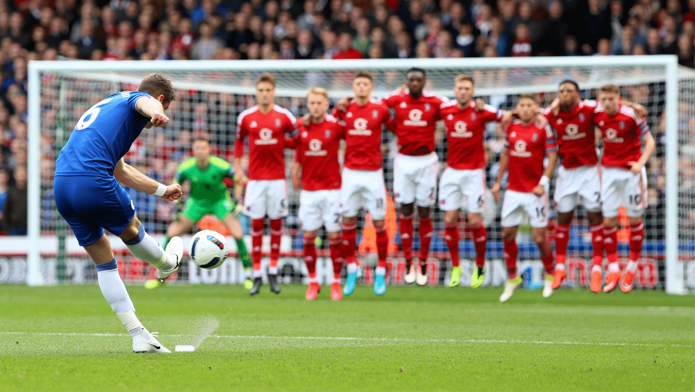 Coup franc au football