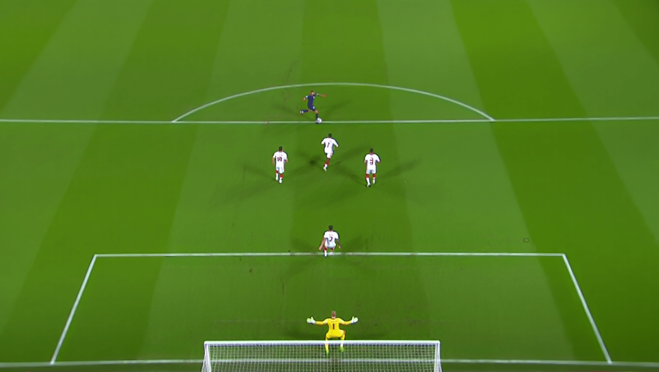 La ligne défensive dans le 4-3-3