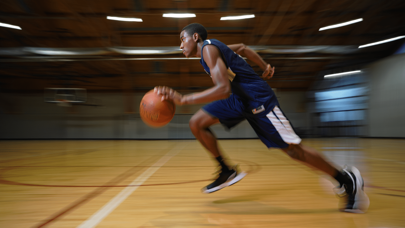 Les gestes dans la technique de dribble