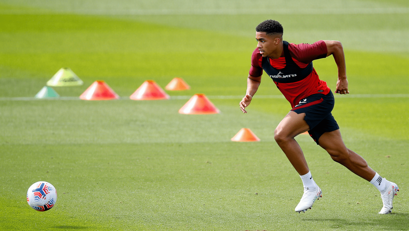 Exercices d'entrainement pour marquer un but