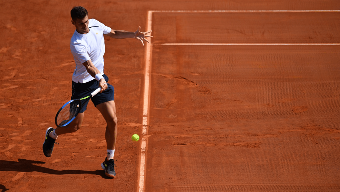 Le jeu en parallèle dans les stratégies gagnantes au tennis