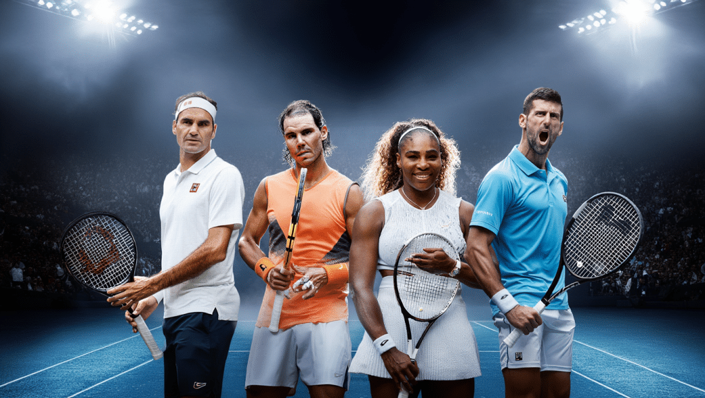 Les stars incontournables du tennis