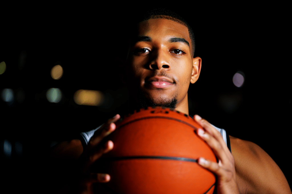 Le poste d'un meneur de jeu au basket