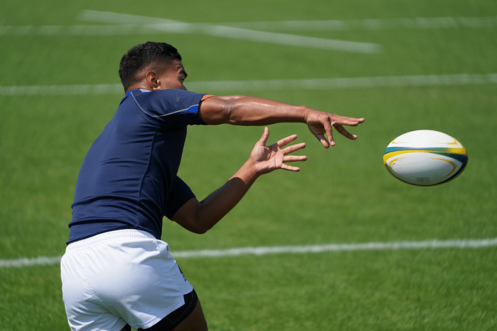 La passe vissée en rugby