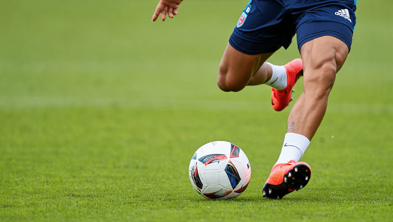 Les bases techniques d'un buteur au football