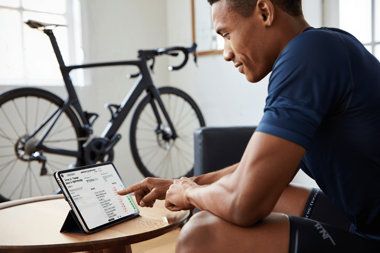 La planification de l'entraînement et du matériel en cyclisme.