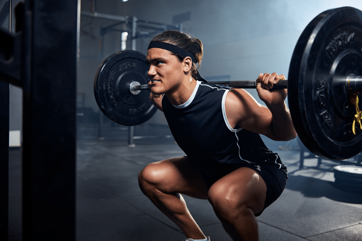 Travail de musculation pour la préparation physique au rugby