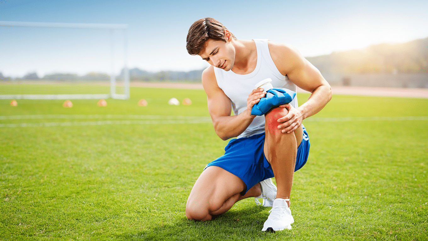 Les premiers soins lors d'une blessure sportive