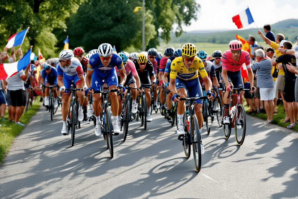 Les compétitions de cyclisme