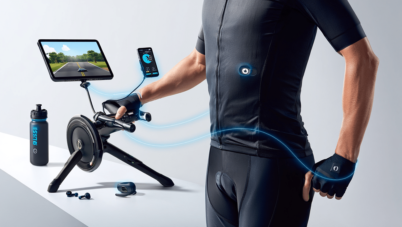 équipements cycliste connectés