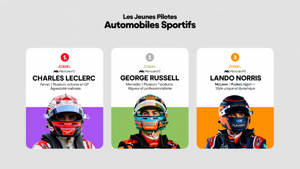 Les nouveaux pilotes prometteurs en Formule 1