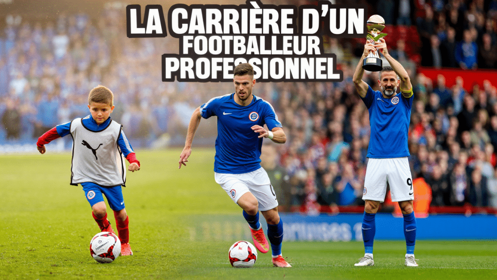 La carrière d’un footballeur professionnel