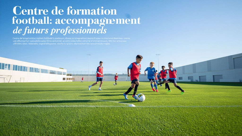 Un centre de formation football