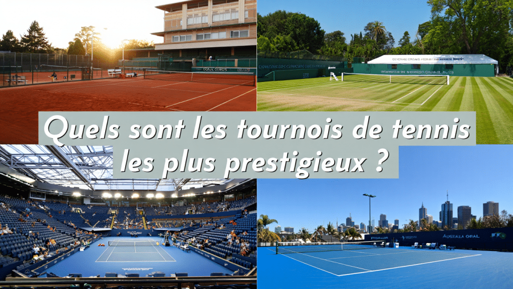 Les tournois de tennis les plus prestigieux