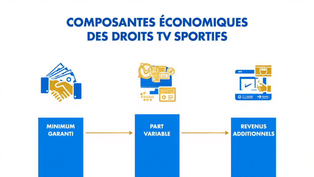 Les composantes economiques des droits tv sportifs
