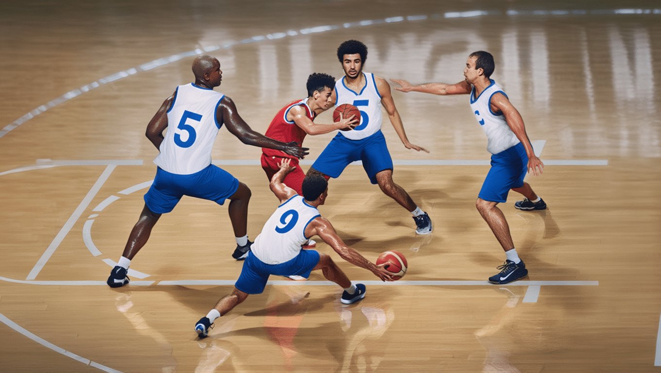 Les techniques de défense au basketball: défense collective