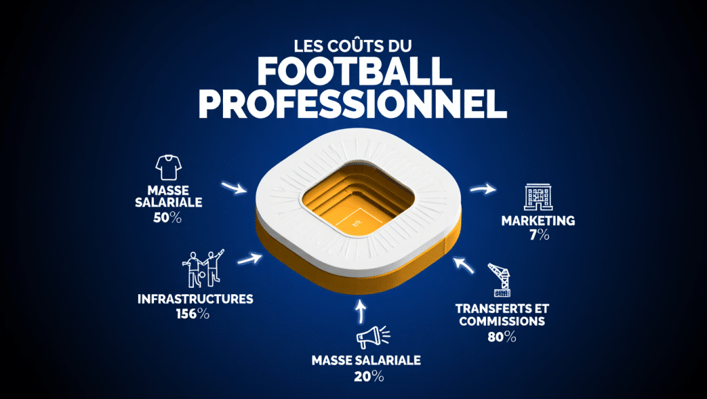 Les depenses dans le modèle économique d’un club de football