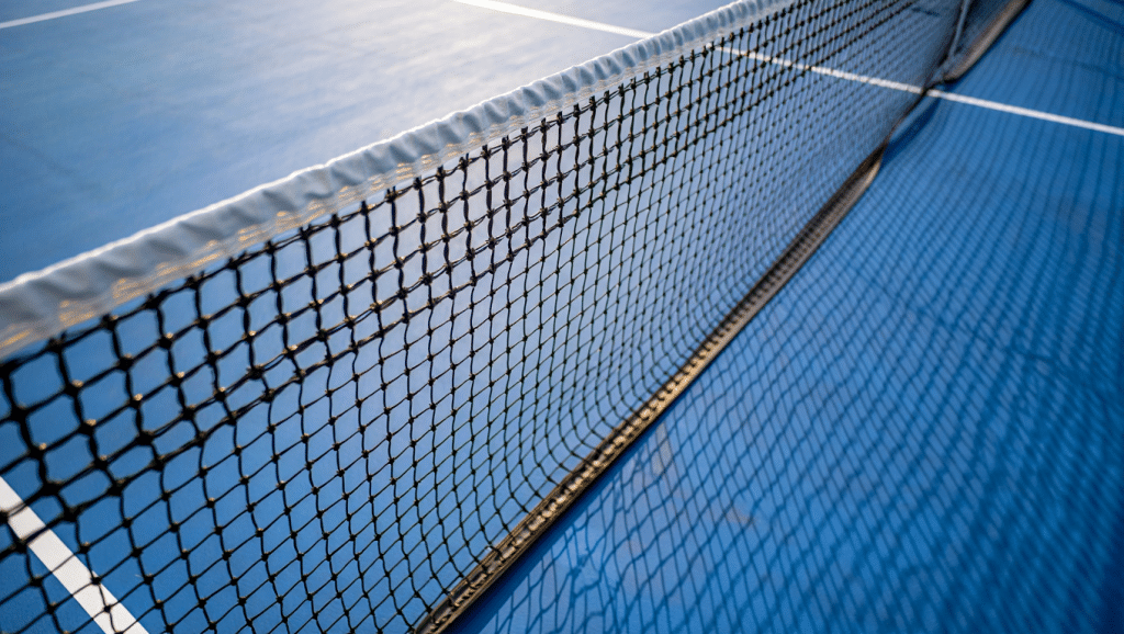 Filet de terrain de tennis