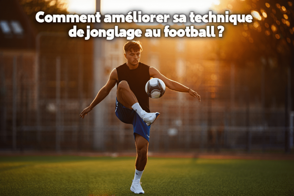 La technique de jonglage au football