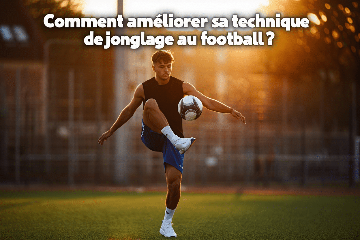 La technique de jonglage au football