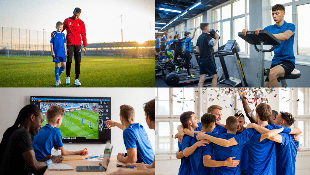 parcours d'un sportif professionnel: formation académique