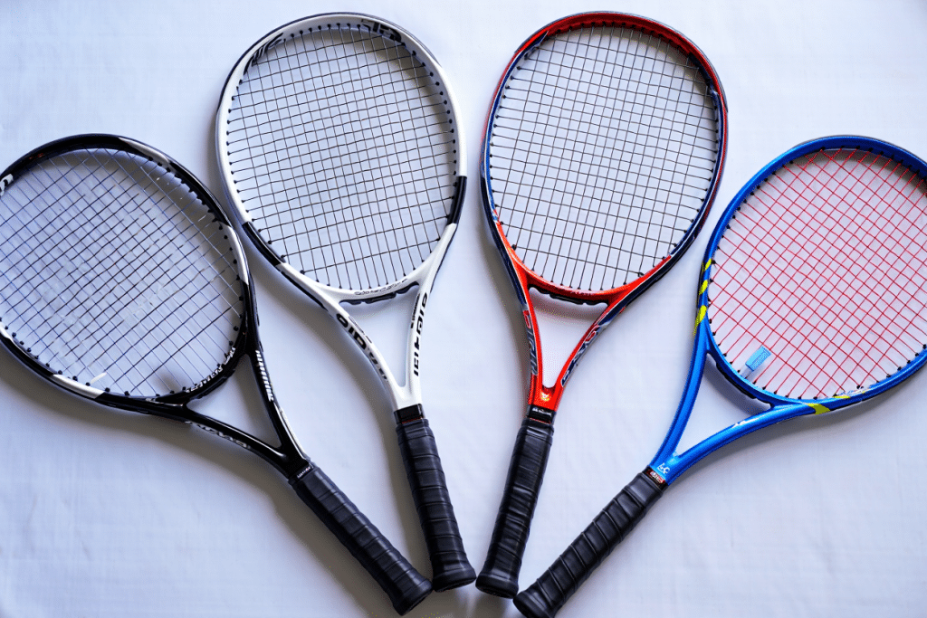 équipements de tennis: la raquette