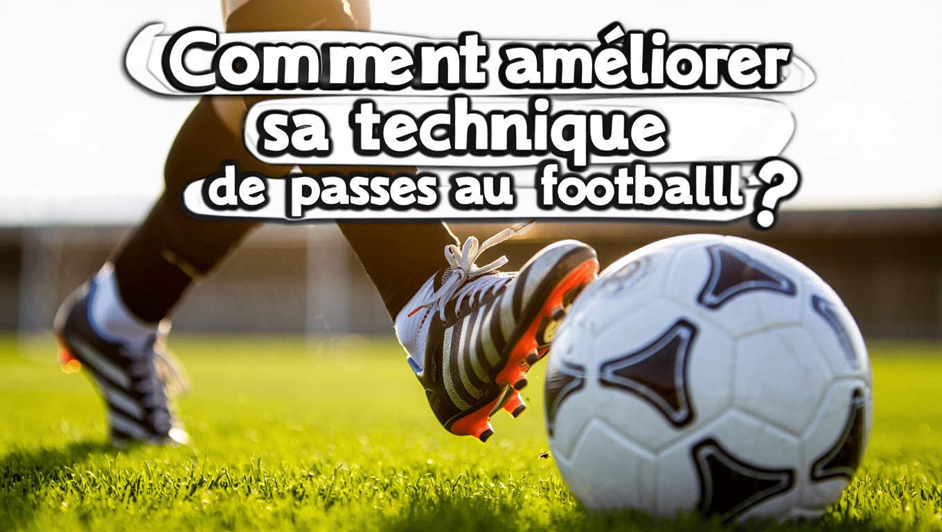 Technique de passes au football