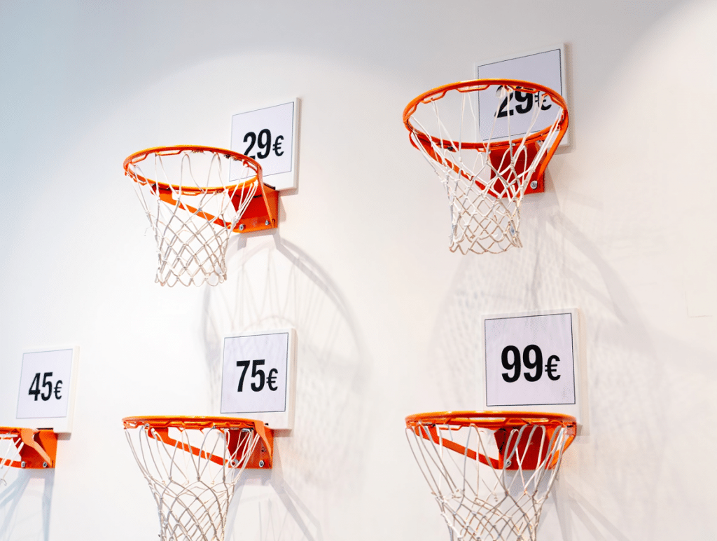 Prix d'un arceau de basket