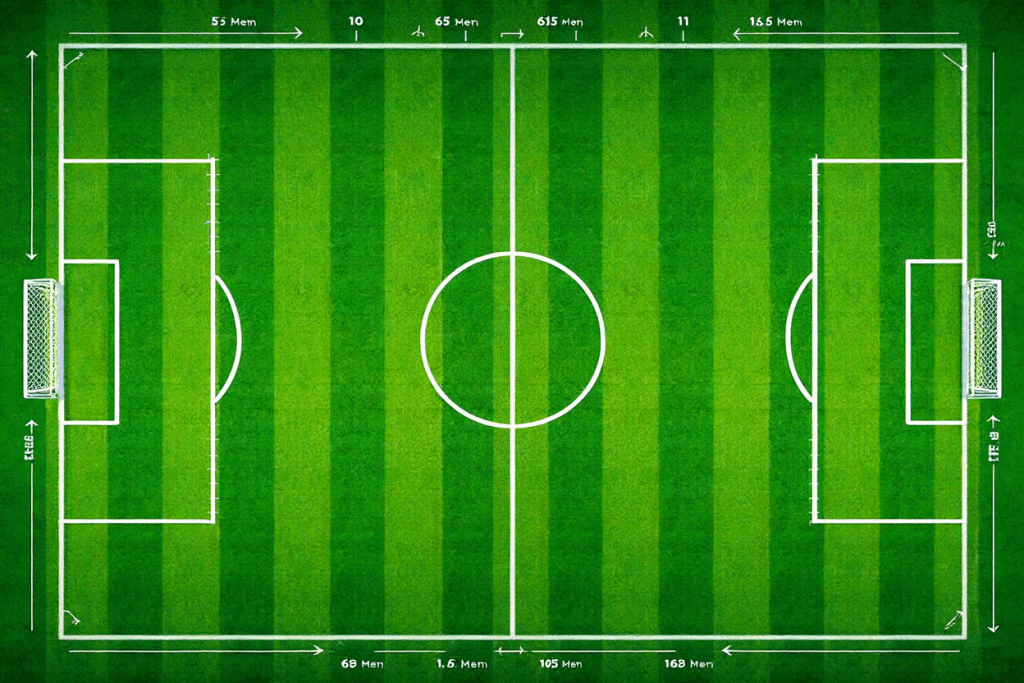 dimensions d'un terrain de foot