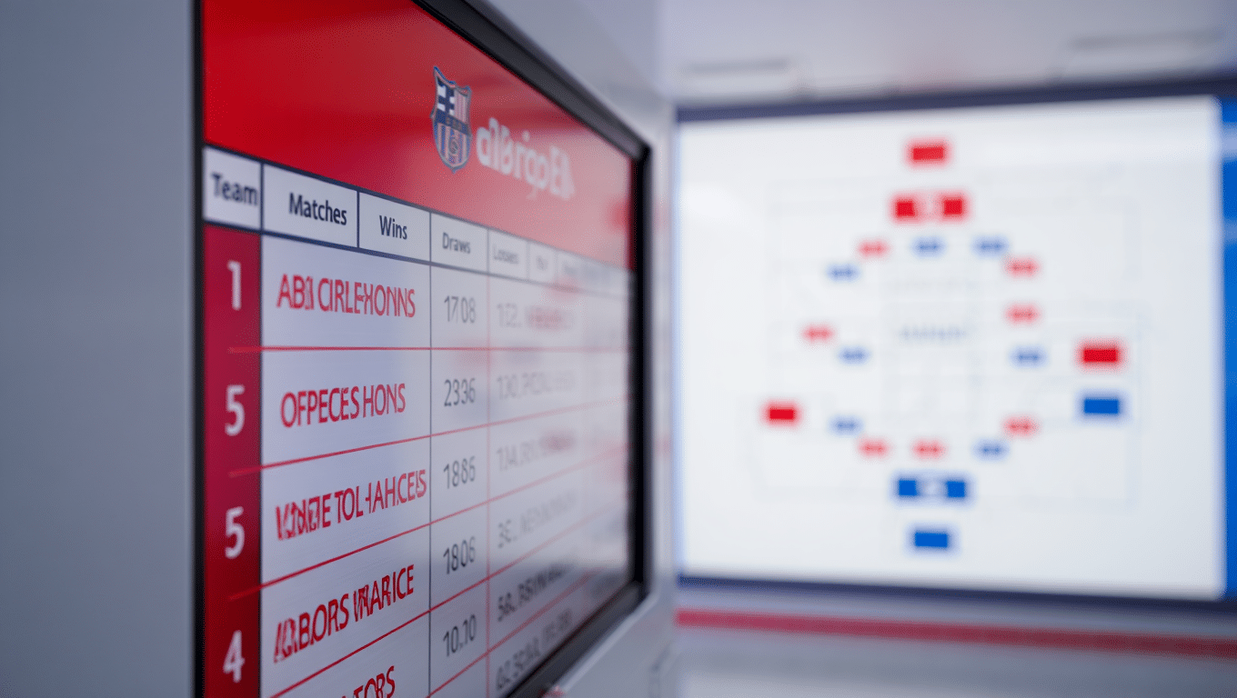 Classement de l'Unión Deportiva Almería en LaLiga Hypermotion - tableau des positions