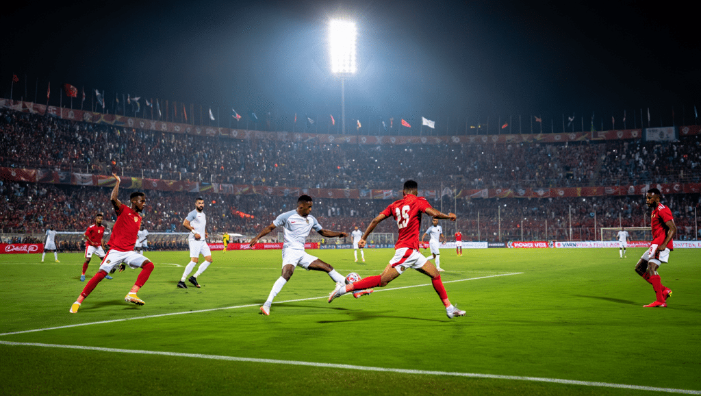 Match Maroc Tunisie : derby maghrébin dans un stade rempli
