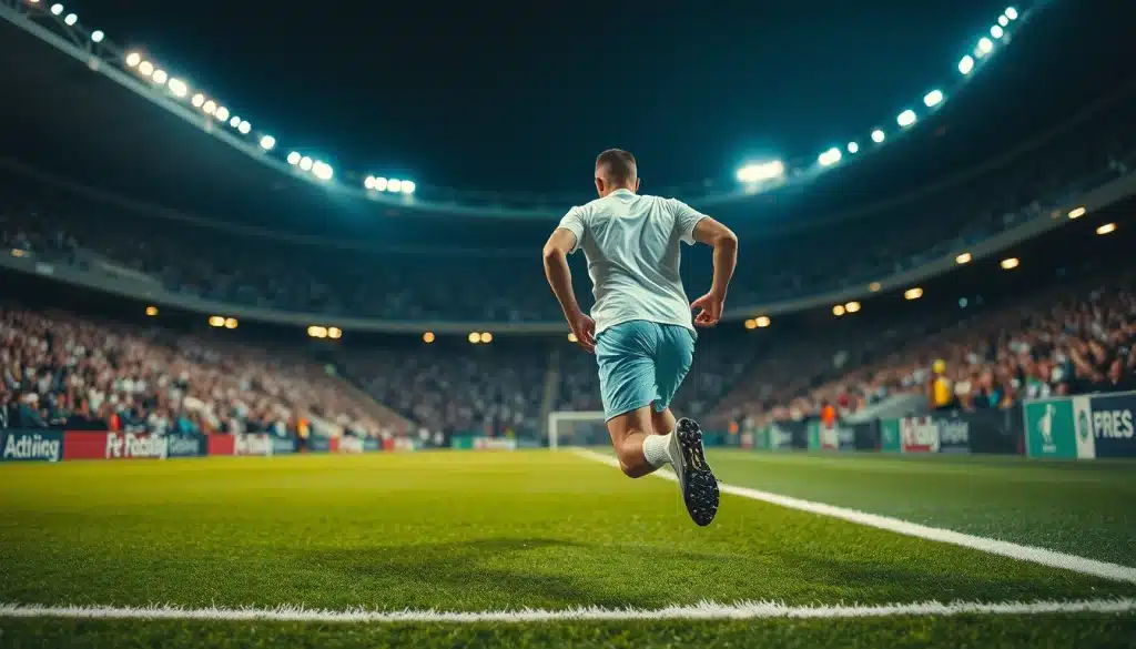 Amir Murillo à l'OM : un latéral droit lance sa course le long de la ligne de touche