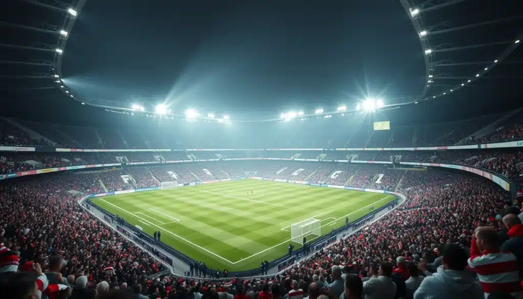 Stade comble lors du derby Atlético Madrid - Real Madrid en Liga