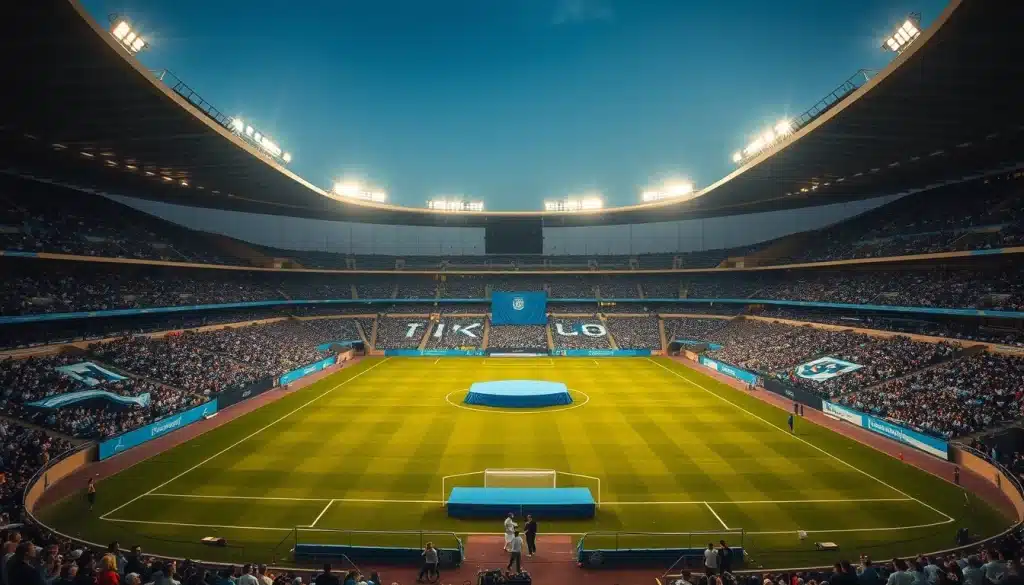 Stade du 30-Juin plein aux couleurs de Pyramides FC, champion d'Afrique